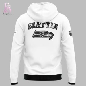Clear visual showing the style of 2026 Seattle Seahawks Super Bowl LX Opening Night Uniform Hoodie 3.
