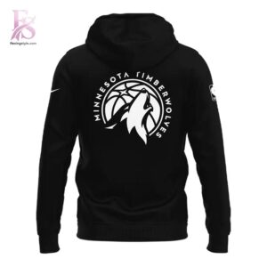 Detailed front view of 2026 Stand With Minnesota Minnesota Timberwolves Hoodie 3 showing vibrant colors and clean finishing.