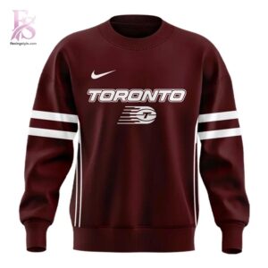 Detailed front view of 2026 Toronto Tempo Uniforms Sweatshirt 3 showing vibrant colors and clean finishing.