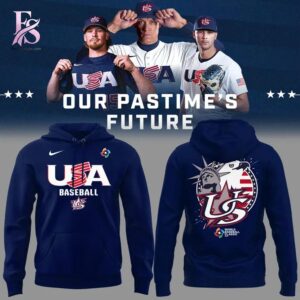 Eye catching apparel design perfect for trend focused outfits in 2026 World Baseball Classic USA Baseball Team Shirt 2