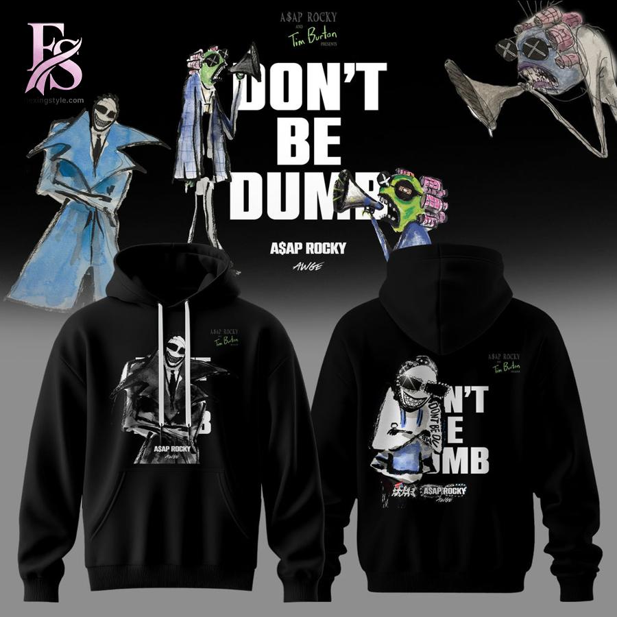 Premium quality fashion item crafted for everyday wear as seen in ASAP Rocky DON T BE DUMB Hoodie 1