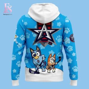 High-quality view of Allen Americans Bluey Day 2026 Hoodie 3 featuring a stylish custom design, perfect for everyday wear or street fashion.