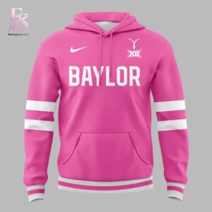 Everyday fashion product image featuring Baylor Bears Cancer Awareness Pink Out Game Uniform Hoodie 2.