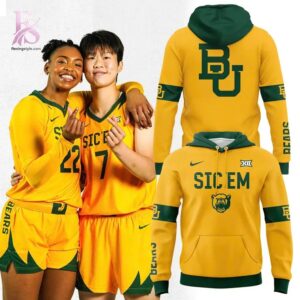 Eye catching apparel design perfect for trend focused outfits in Baylor Bears Sic em Shirt 2