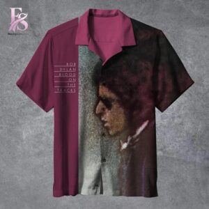 High-quality image of Bob Dylan Blood On The Tracks Hawaiian Shirt 1 with vibrant colors and sharp details.