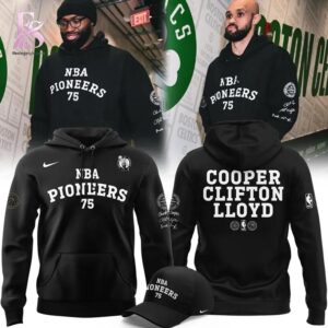 Stylish streetwear outfit featuring modern casual layering in Boston Celtics Honoring three legends that changed the game forever Shirt 3 perfect for everyday fashion looks