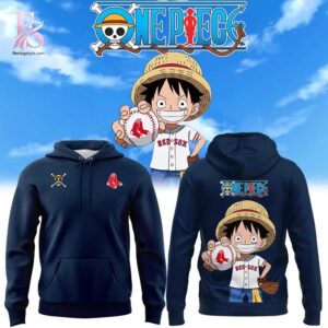 Stylish streetwear outfit featuring modern casual layering in Boston Red Sox One Piece Hoodie 1 perfect for everyday fashion looks
