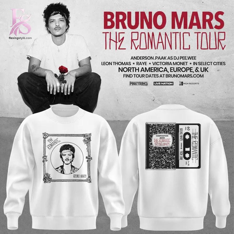 The Bruno Mars The Romantic Tour US UK 2026 Hoodie 3 is designed for daily comfort.