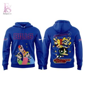 Everyday fashion product image featuring Buffalo Bills The Powerpuff Girls Hoodie 2.
