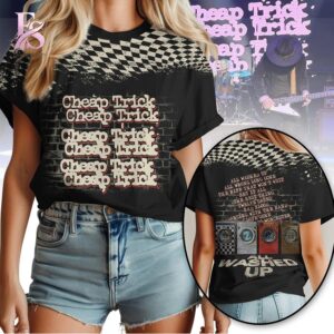 Premium quality fashion item crafted for everyday wear as seen in Cheap Trick All Washed Up Shirt 1