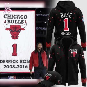High-quality fashion item made for comfort and durability – Chicago Bulls SIGNED D Rose Hoodie 2