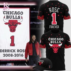 High-quality fashion item made for comfort and durability – Chicago Bulls SIGNED D Rose Hoodie 4