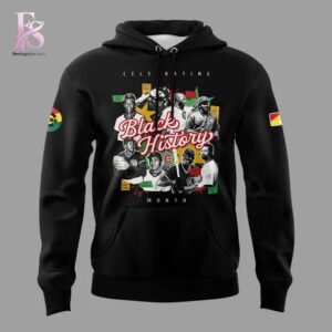 Detailed front view of Chicago Cubs Black History Month Hoodie 2 showing vibrant colors and clean finishing.
