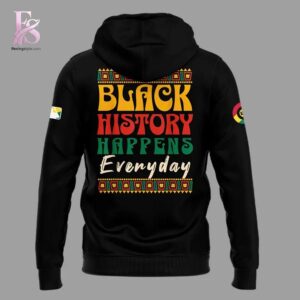 Detailed front view of Chicago Cubs Black History Month Hoodie 3 showing vibrant colors and clean finishing.