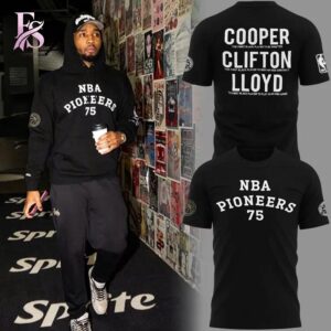 Premium quality fashion item crafted for everyday wear as seen in Cleveland Cavaliers NBA Pioneers Day hoodie 2