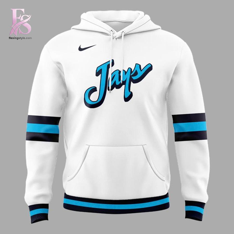 Detailed front view of Creighton Bluejays Basketball Throwback Uniform Hoodie 2 showing vibrant colors and clean finishing.