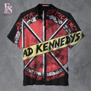 Clear product photo of Dead kennedys Storm The Heartland Hawaiian Shirt 1 with modern design and everyday appeal.