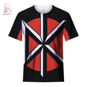 Detailed product photo of Dead kennedys T Shirt 1 with eye-catching graphics.