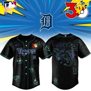 The Detroit Tigers Pokemon 30th Anniversary 2026 Baseball Jersey 1 is designed for daily comfort.