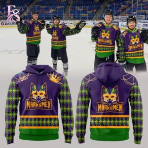 Minimalist fashion apparel designed for casual and streetwear looks shown in Fayetteville Marksmen Mardi Gras Drip Has Entered The Chat Shirt 2