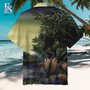Detailed product photo of Fleetwood Mac Tango in the Night Album Hawaiian Shirt 2 with eye-catching graphics.