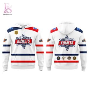 High-quality image of Fort Wayne Komets Law Enforcement Night Hoodie 2 with vibrant colors and sharp details.