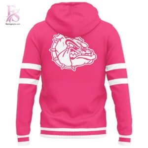 Clear product photo of Gonzaga Bulldogs Basketball Pink for a Purpose Uniform Hoodie 3 with modern design and everyday appeal.
