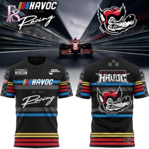 An exclusive team spirit fashion item with vibrant printing and sleek finishing in Havoc Racing Night 2026 Shirt 1
