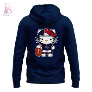 Clear product photo of Hello Kitty New England Patriots Super Bolw Hoodie 3 with modern design and everyday appeal.