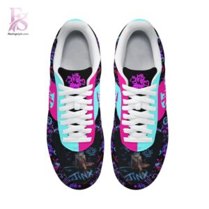 High-quality fashion item made for comfort and durability – Jinx Was Here Air Force Shoes 3