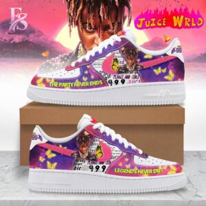 High-quality fashion item made for comfort and durability – Juice Wrld The Party Never Ends Air Force Shoes 1