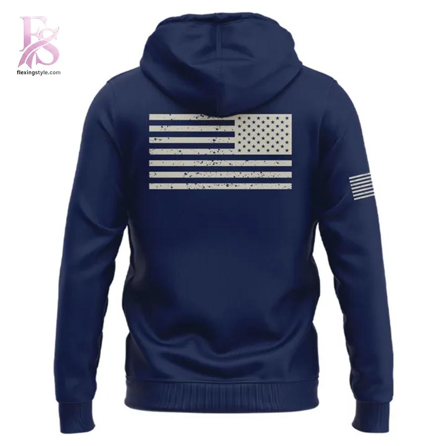 Detailed front view of Just A Dad Trying Not to Raise A Liberal Hoodie 3 showing vibrant colors and clean finishing.