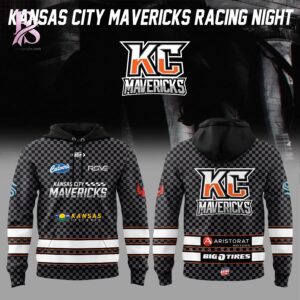 Trendy minimalist fashion piece showcased in Kansas City Mavericks Racing Night 2026 Shirt 2 designed for versatile wardrobe styling