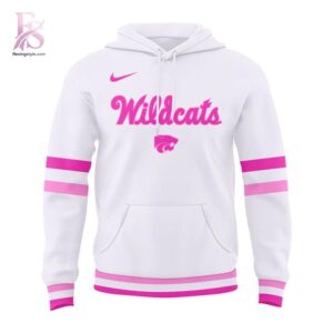 Clear product photo of Kansas State Wildcats Basketball Pink for a Purpose Uniform Hoodie 2 with modern design and everyday appeal.