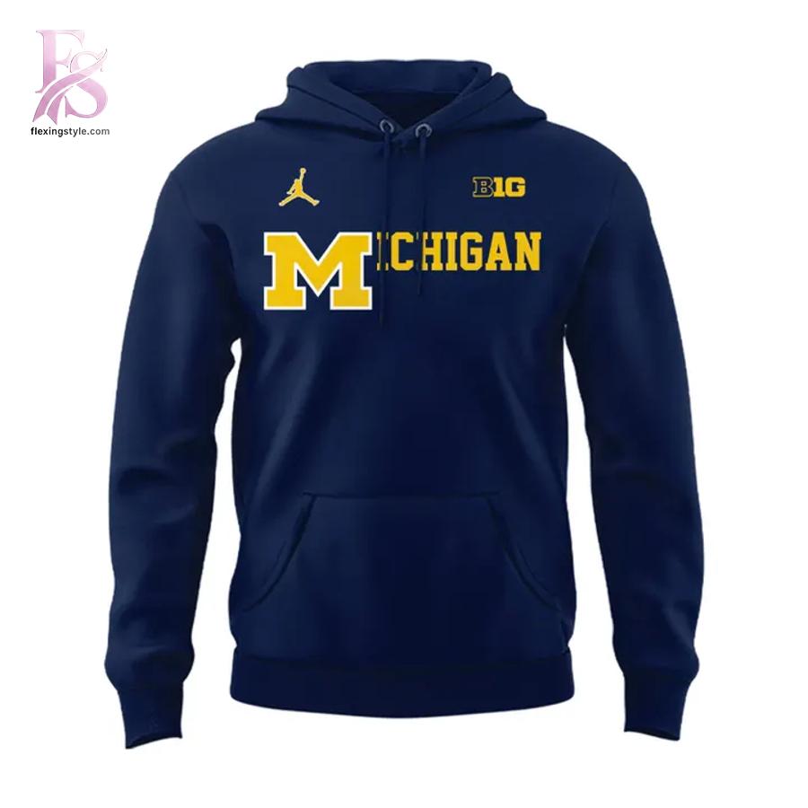 Clear product photo of Michigan Wolverines Trey Burke Hoodie 2 with modern design and everyday appeal.