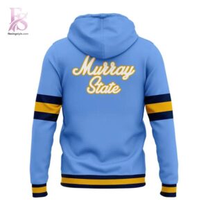 High-quality image of Murray State Racers Baseball Ice Cold Blue Uniform Hoodie 3 with vibrant colors and sharp details.