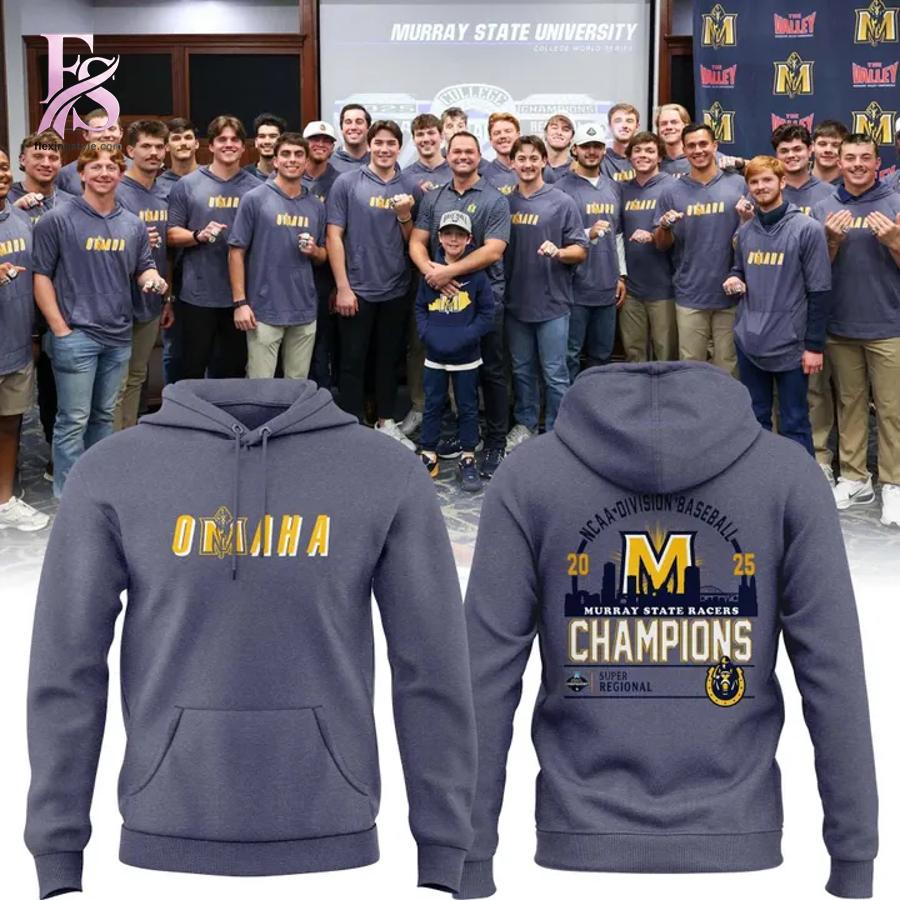 Premium quality fashion item crafted for everyday wear as seen in Murray State Racers OMAHA Hoodie 1