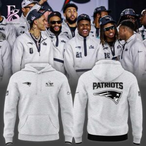 Premium quality fashion item crafted for everyday wear as seen in New England Patriots Super Bowl LIX Opening Night Hoodie 1