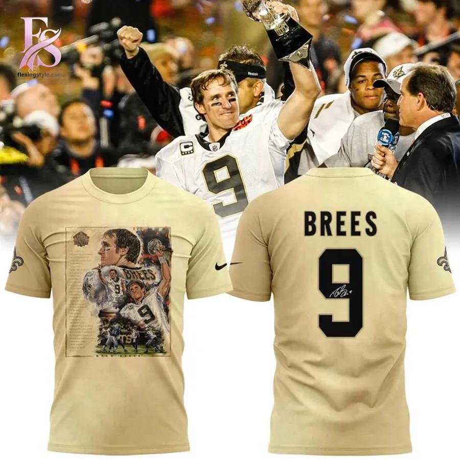 Stylish streetwear outfit featuring modern casual layering in New Orleans Saints Signed Drew Brees Hoodie 2 perfect for everyday fashion looks