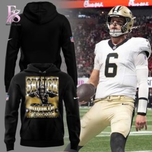 Trendy minimalist fashion piece showcased in New Orleans Saints Tyler Shough for fans Shirt 2 designed for versatile wardrobe styling
