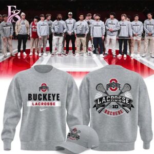 Everyday fashion product image featuring Ohio State Buckeyes men s lacrosse Sweatshirt 1.