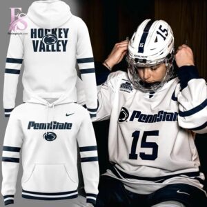 Stylish streetwear outfit featuring modern casual layering in Penn State Nittany Lions Beaver Stadium Hoodie 1 perfect for everyday fashion looks