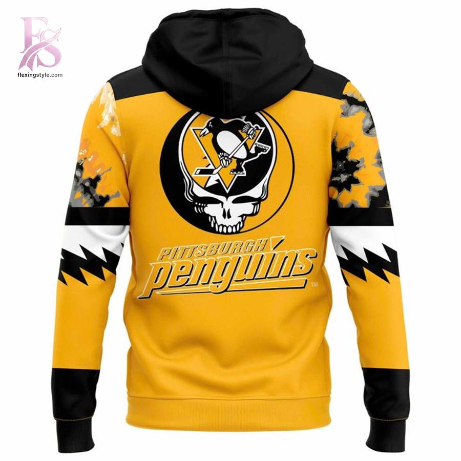 Everyday fashion product image featuring Pittsburgh Penguins 2026 Grateful Dead Hoodie 3.