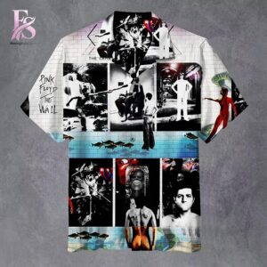 Trendy minimalist fashion piece showcased in Prog Rock Art Hawaiian Shirt 1 1 designed for versatile wardrobe styling