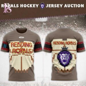 High-quality image of Reading Royals Retro Games Night 2026 Hoodie 3 with vibrant colors and sharp details.