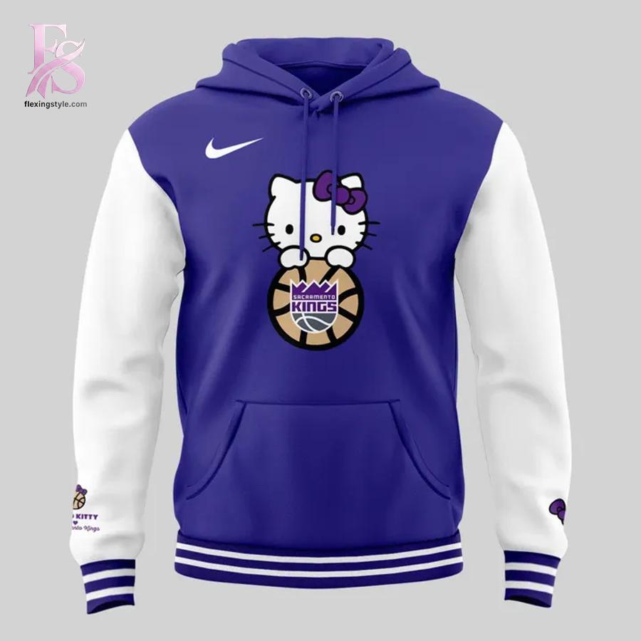 Clear product photo of Sacramento Kings x Hello Kitty 2026 Hoodie 2 with modern design and everyday appeal.