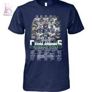 Trendy minimalist fashion piece showcased in Seattle Seahawks 2026 Super Bowl LX Shirt 1 designed for versatile wardrobe styling