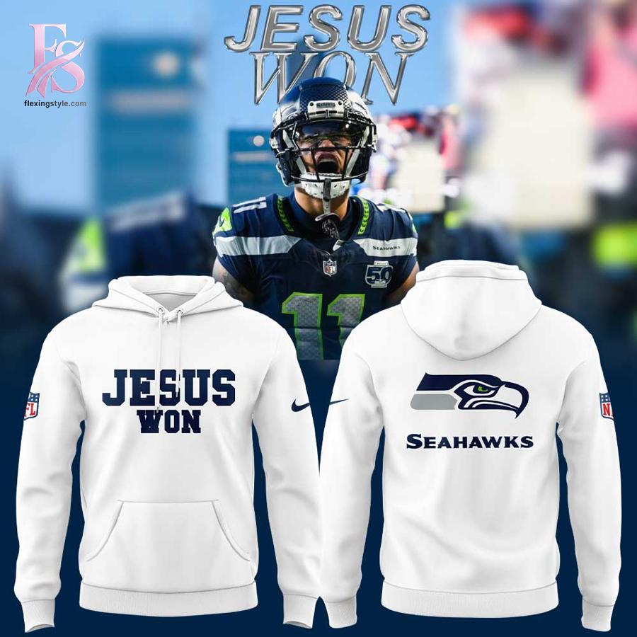 Premium quality fashion item crafted for everyday wear as seen in Seattle Seahawks Jesus Won Shirt 2
