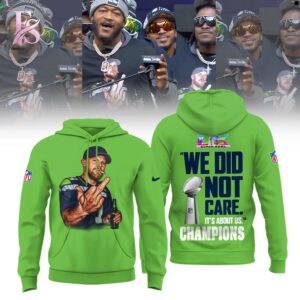 Clear product photo of Seattle Seahawks Sam Darnold Middle Finger Hoodie 1 with modern design and everyday appeal.