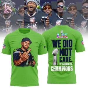 Clear product photo of Seattle Seahawks Sam Darnold Middle Finger Hoodie 2 with modern design and everyday appeal.